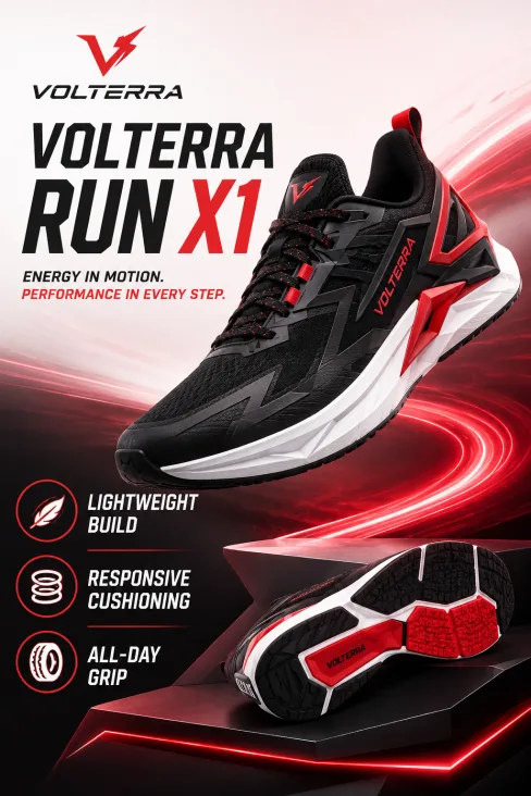Footwear infographic example