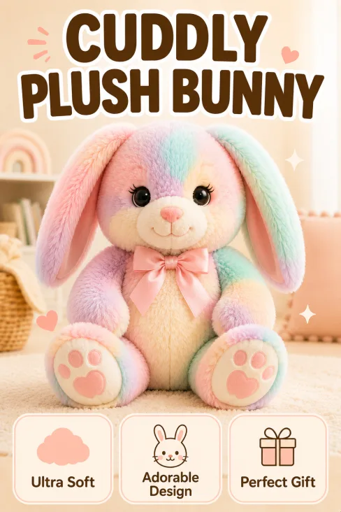 Plush toy infographic example